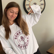 Load image into Gallery viewer, Sons of Saturday Crew (Maroon Logo)