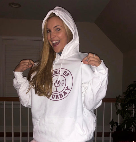 Sons of Saturday Hoodie (Maroon Logo)