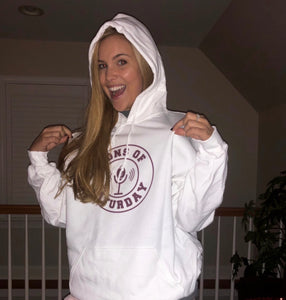Sons of Saturday Hoodie (Maroon Logo)