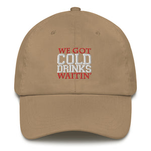CMY "COLD DRINKS!" Dad hat