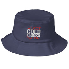 Load image into Gallery viewer, CMY - &quot;We got COLD DRINKS waitin!&quot; Old School Bucket Hat