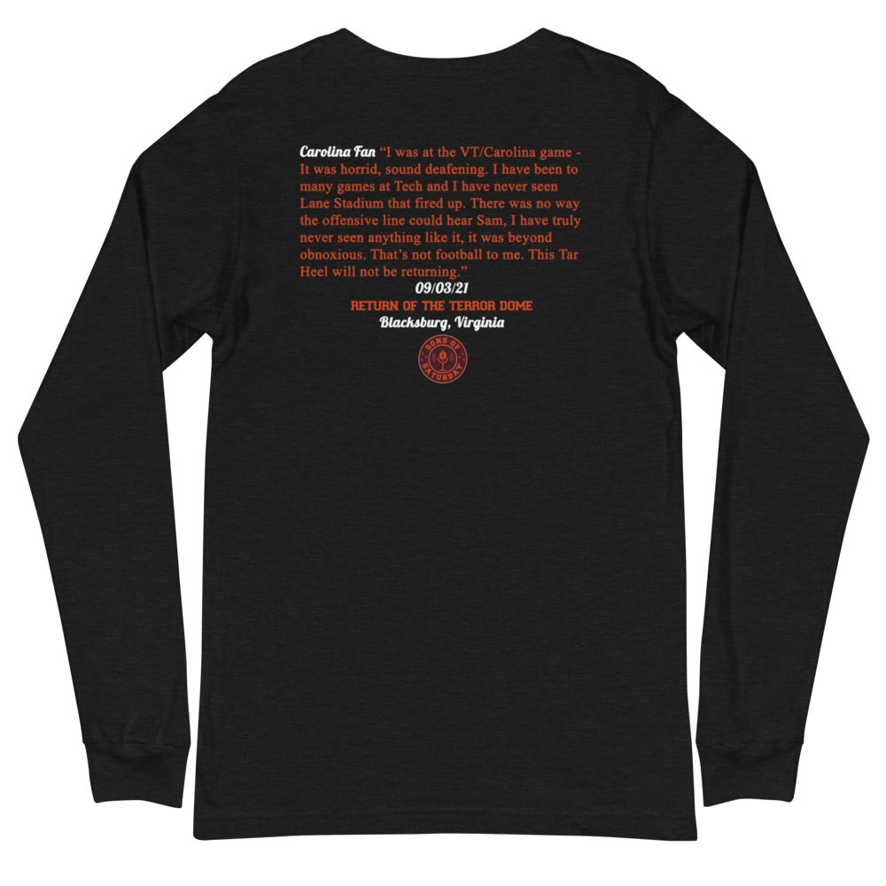 Loudest Stadium in America - UNC Win Long Sleeve TShirt