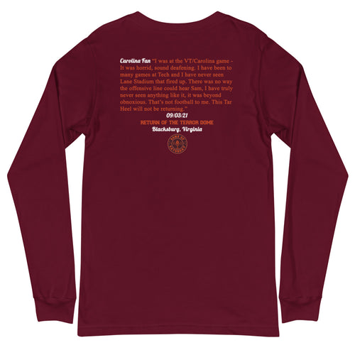 Loudest Stadium in America - UNC Win Long Sleeve TShirt