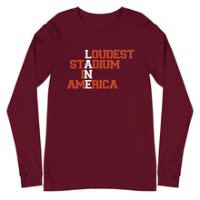 Load image into Gallery viewer, Loudest Stadium in America - UNC Win Long Sleeve TShirt