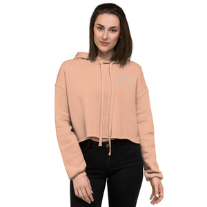 Crop Smiley Face Hoodie